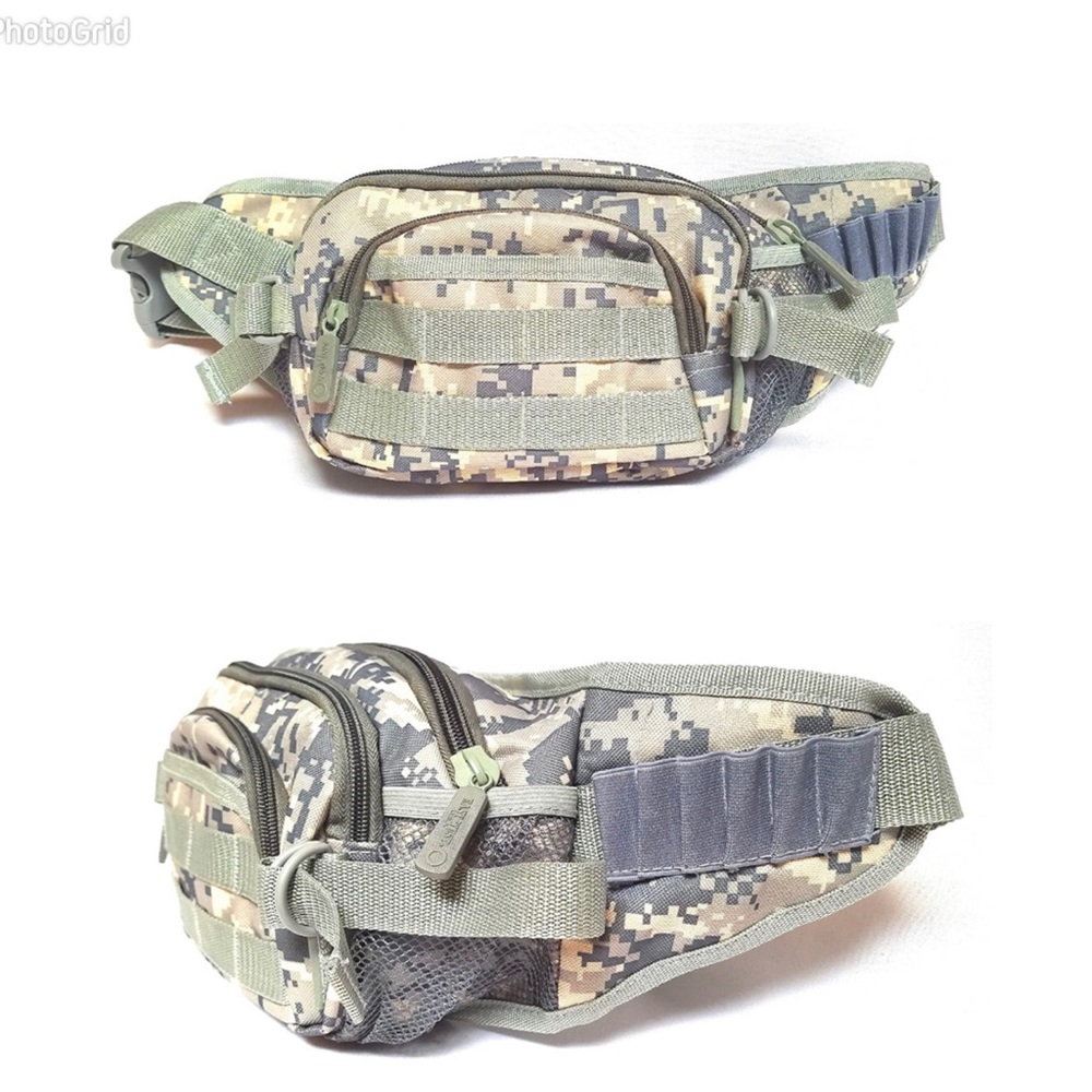 Tactical Military Style Fanny Pack Camo